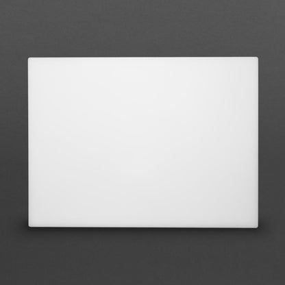 Hygiplas Extra Thick Low Density Chopping Board White - 600x450x20mm • PAS-HC882