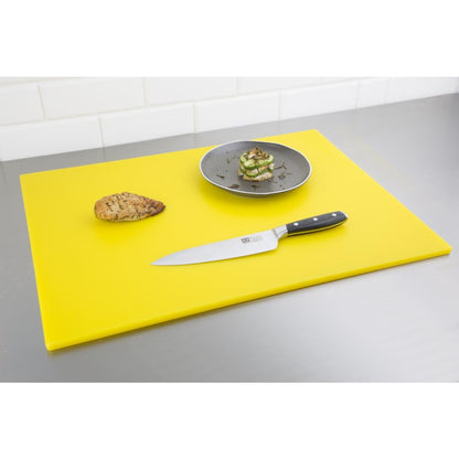 Hygiplas Low Density Chopping Board Yellow - 600x450x10mm • PAS-HC883