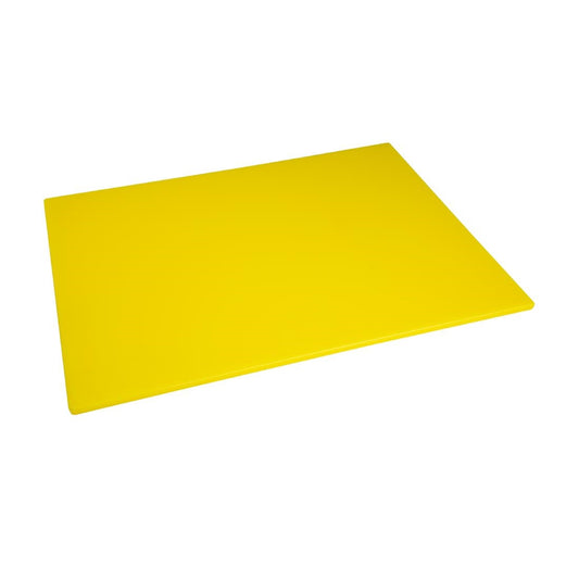 Hygiplas Low Density Chopping Board Yellow - 600x450x10mm • PAS-HC883