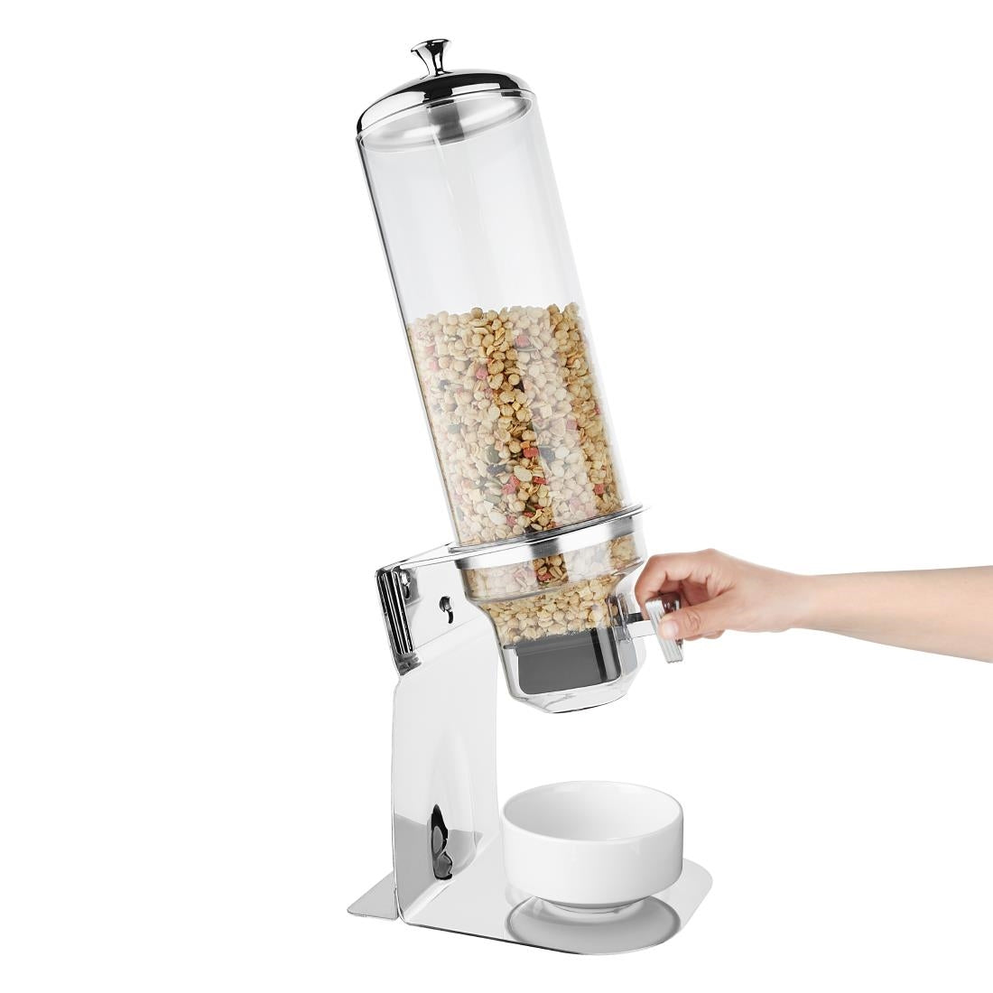 Olympia Cereal Dispenser Single 4Ltr (4Ltr | 185(L)x235(W)x605(H)mm) • PAS-HC896