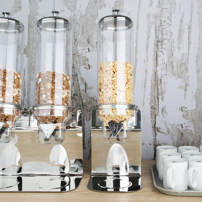 Olympia Cereal Dispenser Double 2x4Ltr (2x4Ltr. 360(L)x240(W)x603(H)mm) • PAS-HC897