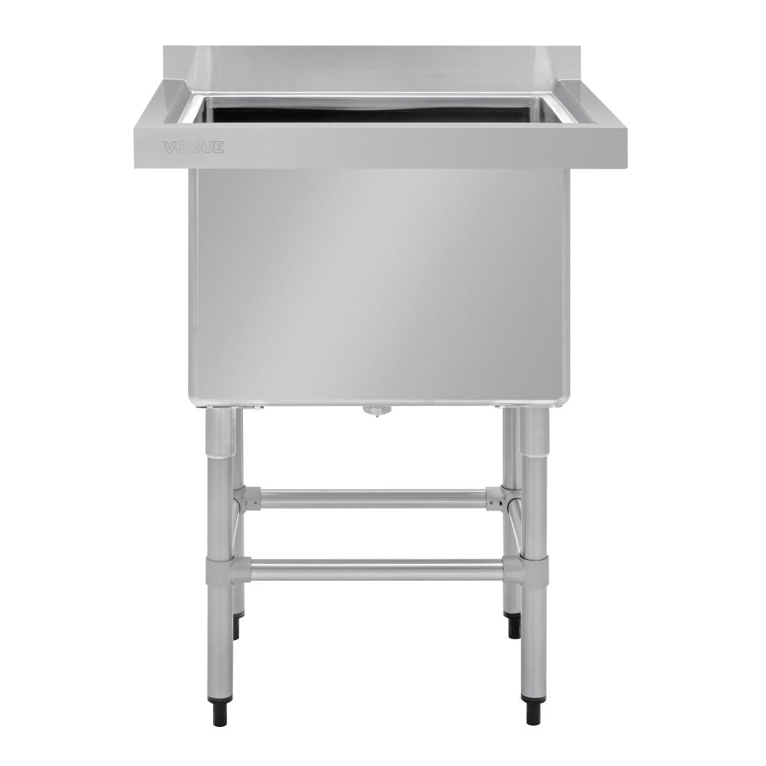 Vogue Stainless Steel Deep Pot Sink - 770(w) x 600x (d)  90mm Drain • PAS-HC910