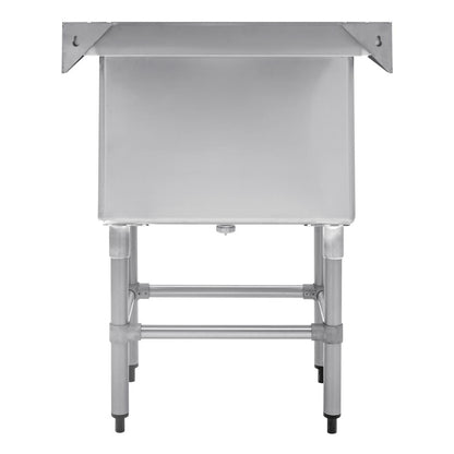 Vogue Stainless Steel Deep Pot Sink - 770(w) x 600x (d)  90mm Drain • PAS-HC910