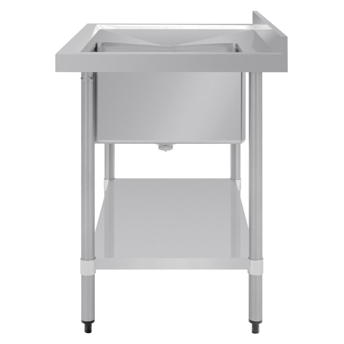 Vogue Single Bowl Sink L/H Drainer - 1000mm x 700mm 90mm Drain • PAS-HC913