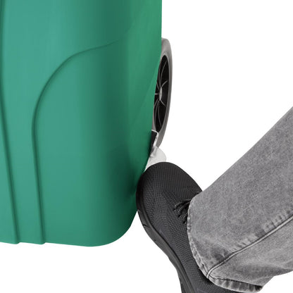 Jantex Wheelie Bin Green 120Ltr (Capacity: 120Ltr | 887(H)x445(W)mm | Foot Pedal Operation) • PAS-HC924