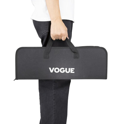 Vogue BBQ 6 Piece Utensils Set (Spatula, fork, tongs, brush, knife and case) • PAS-HP288