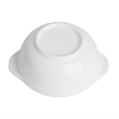 Olympia Whiteware Eared Bowl - 250ml 130x105x50mm (6 Pack) (250ml | 130(L) x 105(W) x 50(D)mm | Pack Quantity: 6) • PAS-HP853