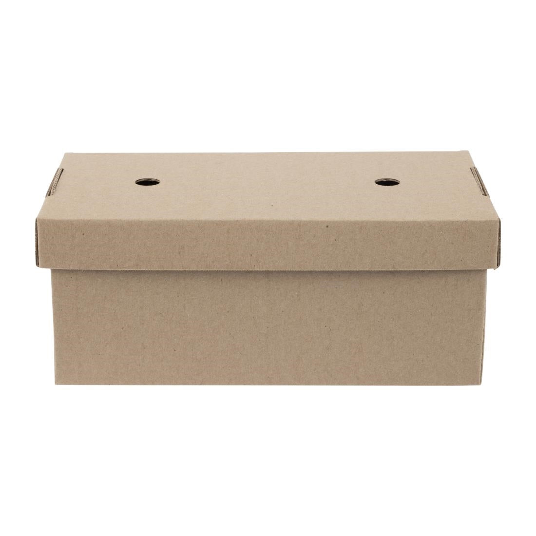 Fiesta Compostable Fold-Out Takeaway Boxes (100 Pack) (105(H)x250(W)x130(D)mm. Pack Quantity: 100) • PAS-HP943
