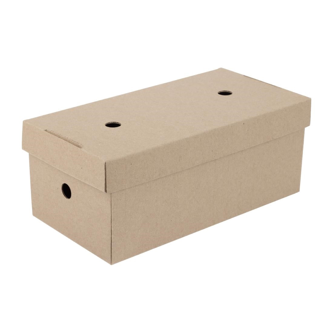 Fiesta Compostable Fold-Out Takeaway Boxes (100 Pack) (105(H)x250(W)x130(D)mm. Pack Quantity: 100) • PAS-HP943