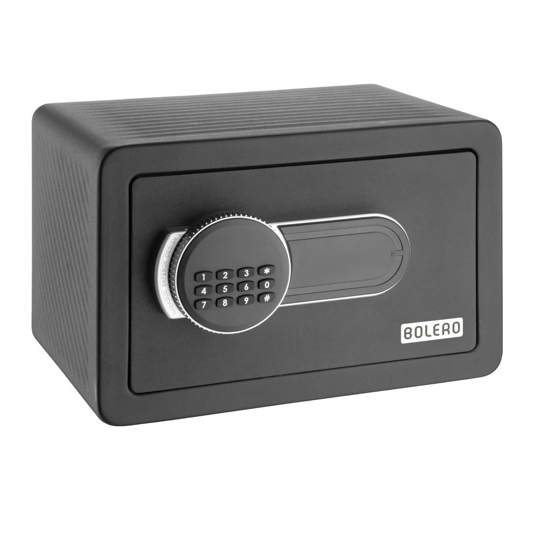 Bolero Standard Hotel Room Safe Black 200x310x200mm (200(H)x310(W)x200(D)mm) • PAS-HP950