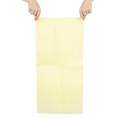 Jantex Non-Woven Cloths Yellow (50 Pack) (600(L)x300(W)mm | Pack Quantity: 50) • PAS-HS595