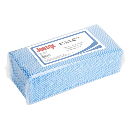 Jantex Non-Woven Cloths Blue (50 Pack) (600(L)x300(W)mm | Pack Quantity: 50) • PAS-HS597