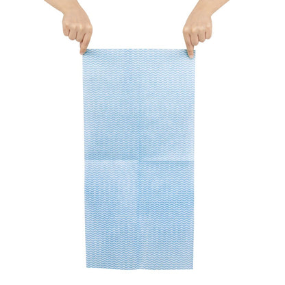 Jantex Non-Woven Cloths Blue (50 Pack) (600(L)x300(W)mm | Pack Quantity: 50) • PAS-HS597