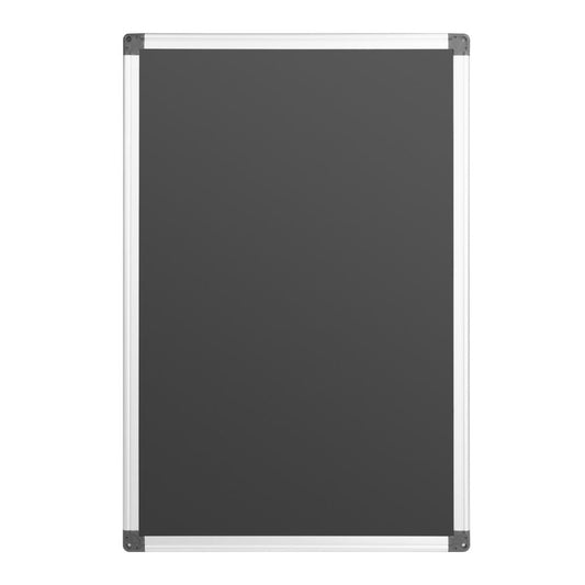 Olympia Black Magnetic Board - 400x600mm (599(L)x398(W)x12(H)mm) • PAS-HS806