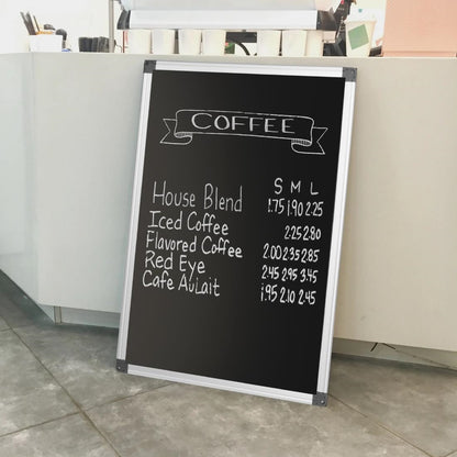 Olympia Black Magnetic Board - 400x600mm (599(L)x398(W)x12(H)mm) • PAS-HS806