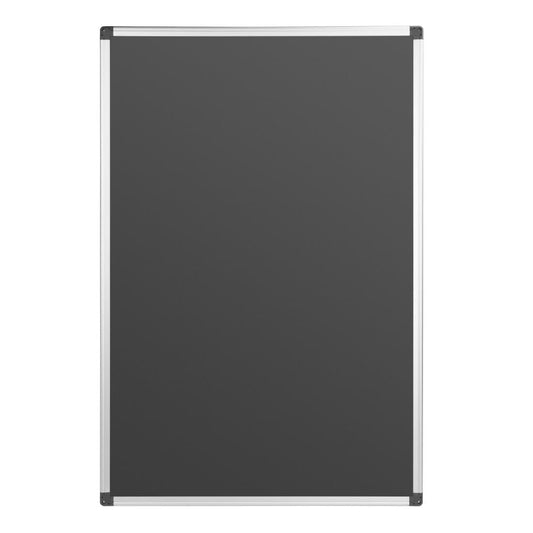 Olympia Black Magnetic Board - 600x900mm (902(L)x598(W)x12(H)mm) • PAS-HS807