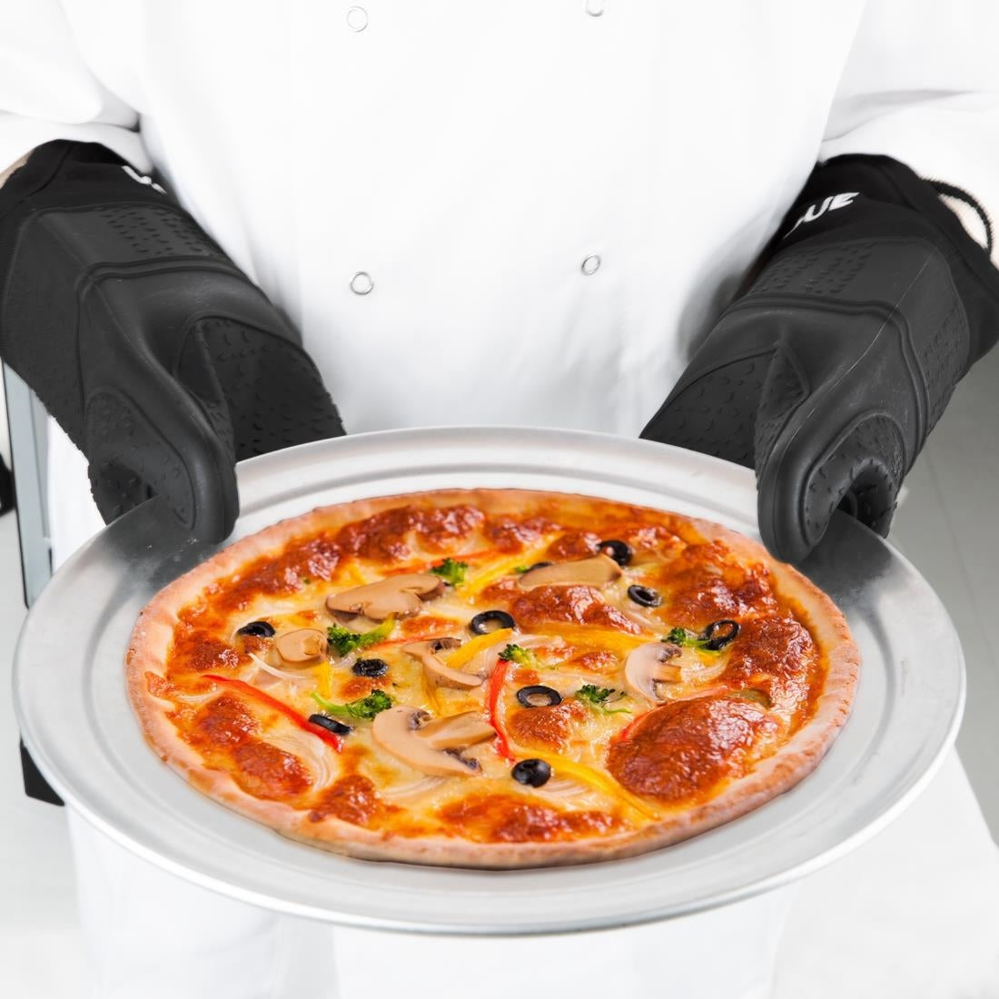 Vogue Silicone Oven Mitt with Sleeve • PAS-HS949
