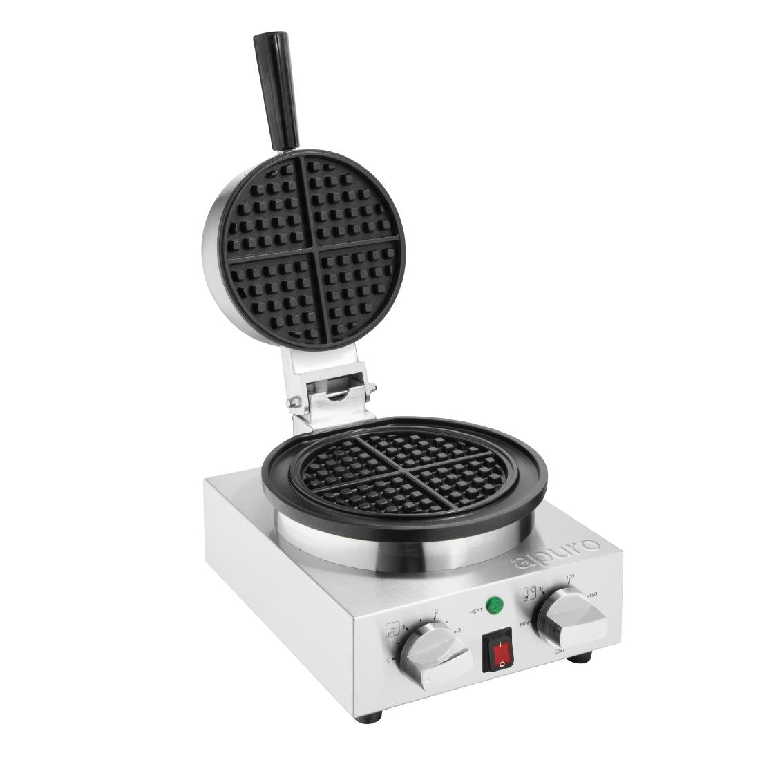 Apuro Round Belgian Waffle Maker • PAS-HS985-A