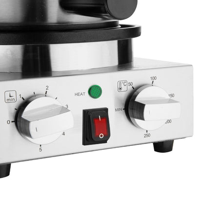 Apuro Round Belgian Waffle Maker • PAS-HS985-A