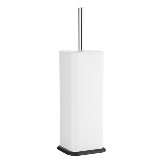 Jantex Square Toilet Brush and Holder - White • PAS-HT477