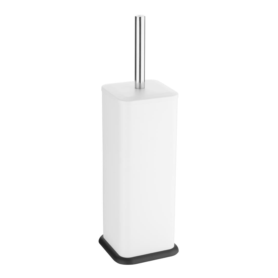 Jantex Square Toilet Brush and Holder - White • PAS-HT477