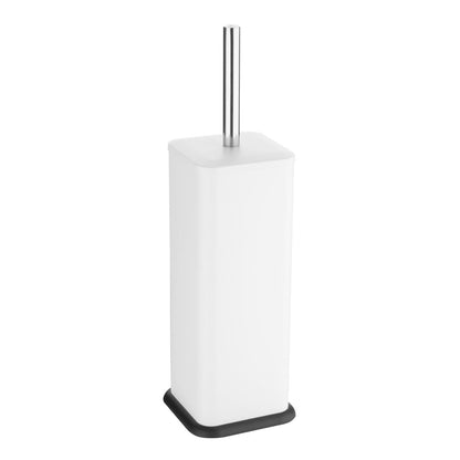 Jantex Square Toilet Brush and Holder - White • PAS-HT477