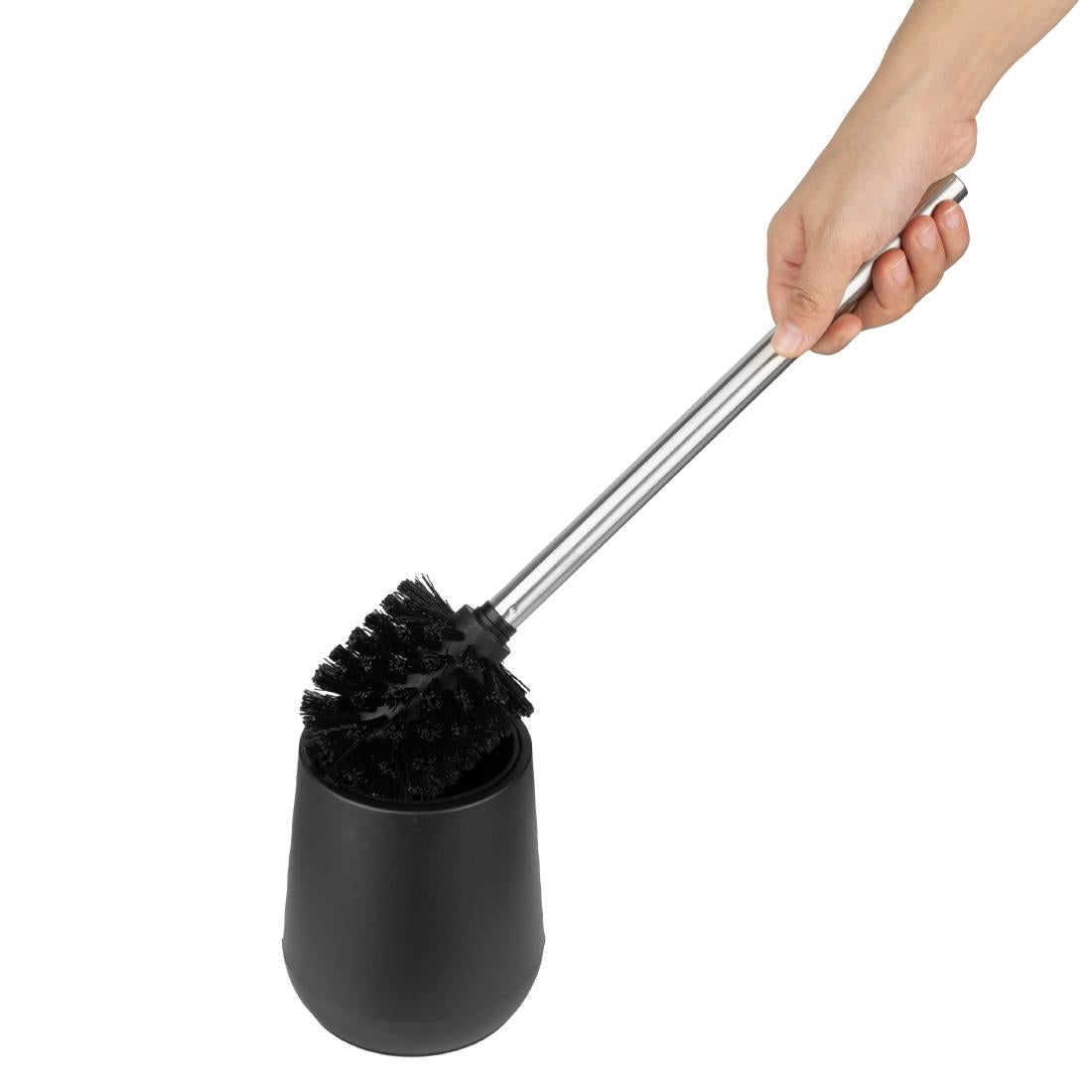 Jantex Toilet Brush and Holder Black • PAS-HT481