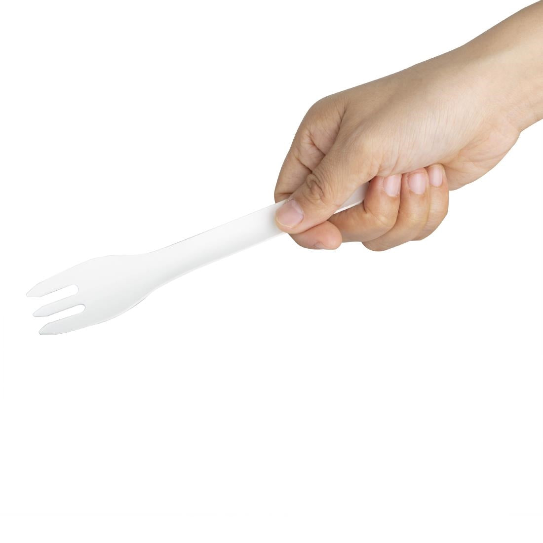 Fiesta Compostable Paper Forks 155mm (100 Pack) (Length: 155mm. Pack Quantity: 100) • PAS-HT483