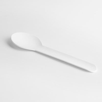 "Fiesta Compostable Paper Teaspoons 132mm (100 Pack)" (132(L)mm | Pack Quantity: 100) • PAS-HT486