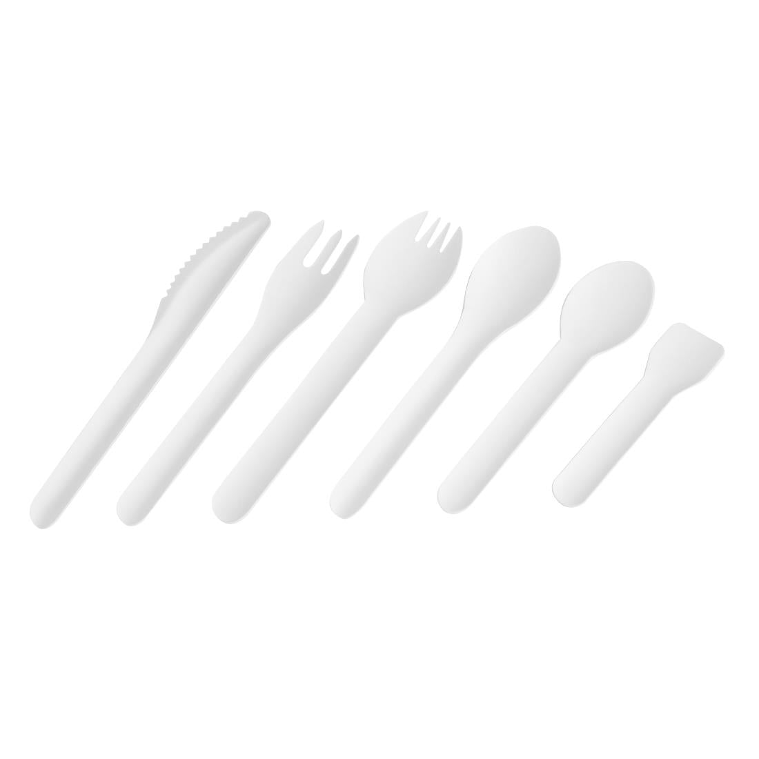 "Fiesta Compostable Paper Teaspoons 132mm (100 Pack)" (132(L)mm | Pack Quantity: 100) • PAS-HT486
