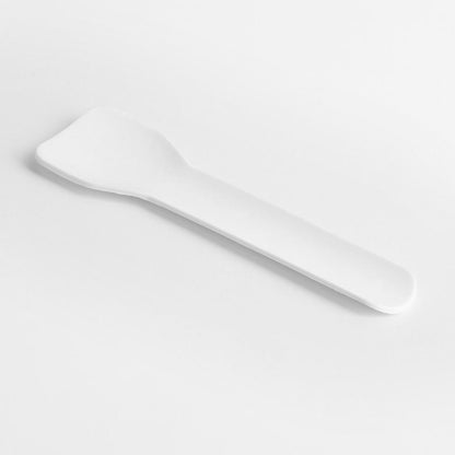 Fiesta Compostable Paper Ice Cream Spoons 95mm (100 Pack) (Length: 95mm. Pack Quantity: 100) • PAS-HT487