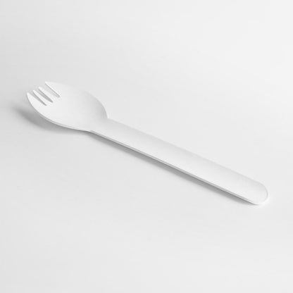 "Fiesta Compostable Paper Sporks 160mm (100 Pack)" (160(L)mm | Pack Quantity: 100) • PAS-HT488