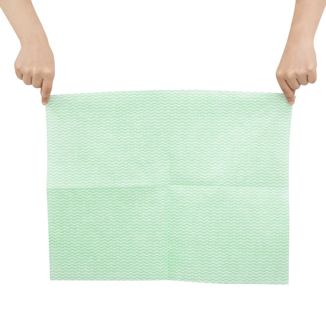 Jantex Heavy Duty Non-Woven Cloths Green (25 Pack) (Pack Quantity: 25) • PAS-HT491