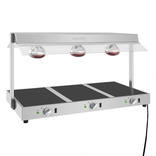 Apuro Food Warmer with Gantry 3x GN 1/1 • PAS-HT761-A