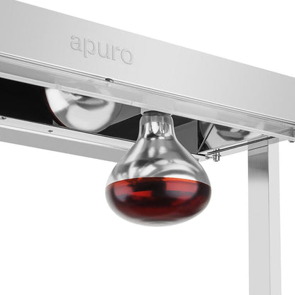 Apuro Food Warmer with Gantry 3x GN 1/1 • PAS-HT761-A