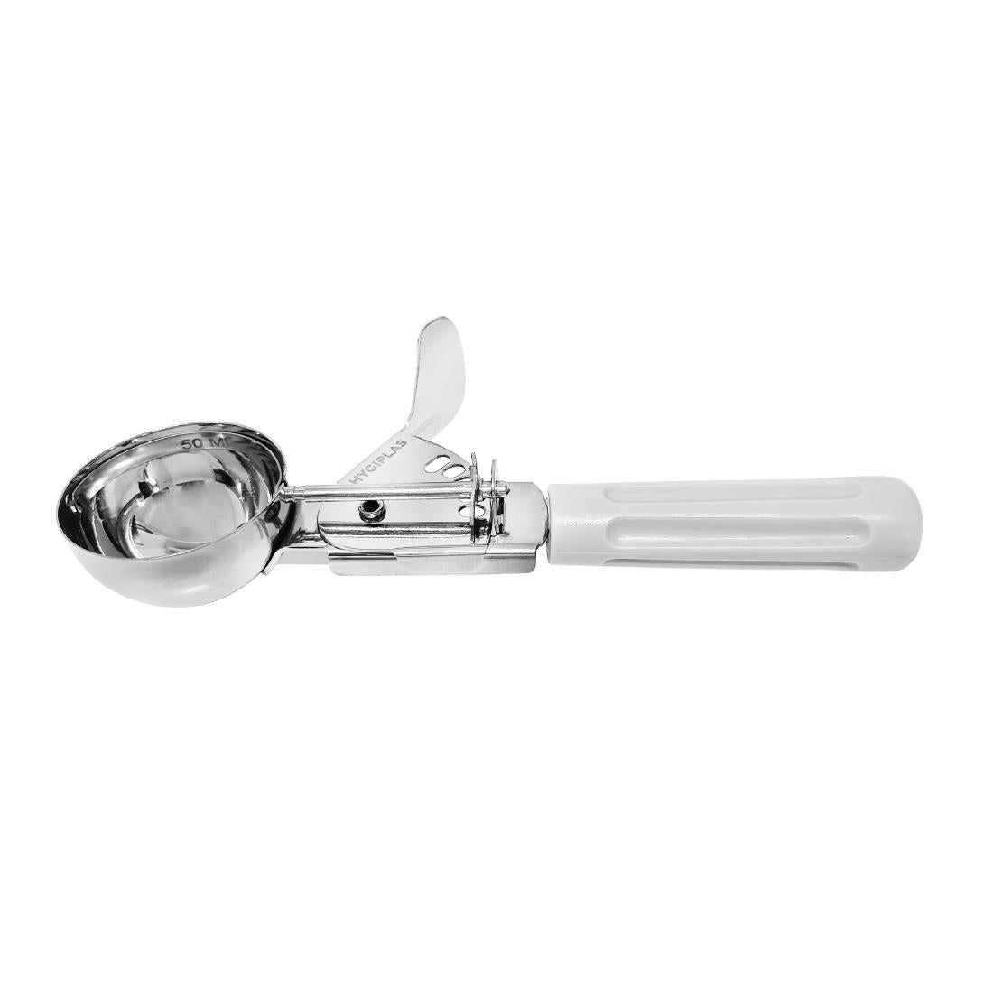 Hygiplas Ice Cream Scoop White 50ml • PAS-HT783
