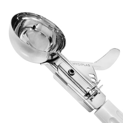 Hygiplas Ice Cream Scoop White 50ml • PAS-HT783