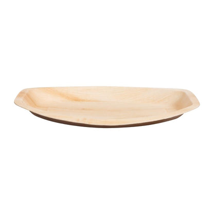 Fiesta Compostable Palm Leaf Oval Plates 360mm (100 Pack) (240(W) x 360(D)mm | Pack Quantity: 100) • PAS-HT876