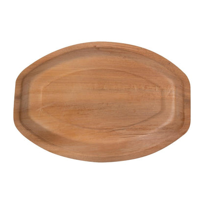 Fiesta Compostable Palm Leaf Oval Plates 360mm (100 Pack) (240(W) x 360(D)mm | Pack Quantity: 100) • PAS-HT876