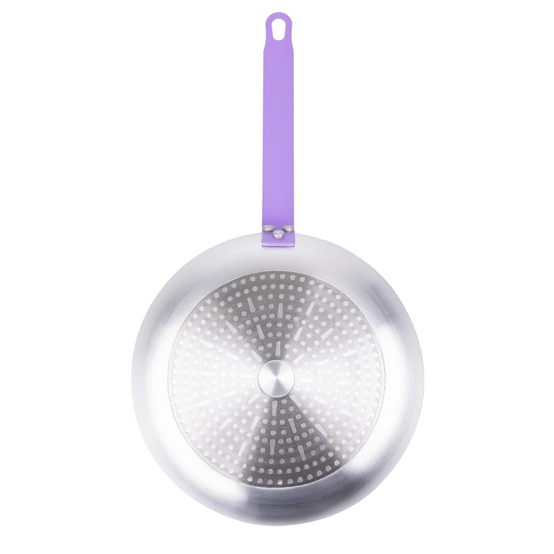 Hygiplas Aluminium Non-stick Teflon Platinum Plus Frying Pan with Purple Handle 280mm • PAS-HT969