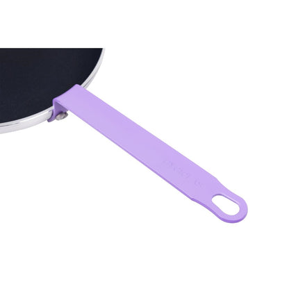 Hygiplas Aluminium Non-stick Teflon Platinum Plus Frying Pan with Purple Handle 280mm • PAS-HT969