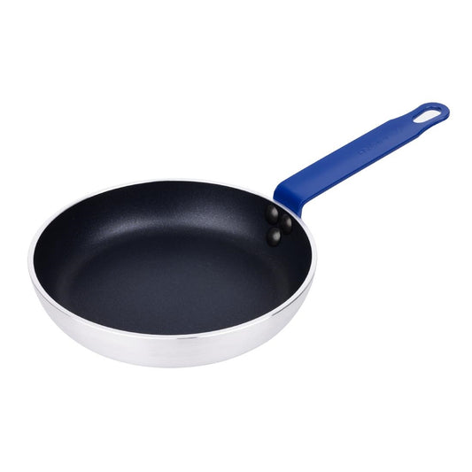 Hygiplas Aluminium Non-Stick Teflon Platinum Plus Frying Pan with Blue Handle 200mm • PAS-HT970