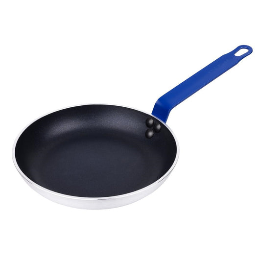 Hygiplas Aluminium Non-stick Teflon Platinum Plus Frying Pan with Blue Handle 24cm • PAS-HT971