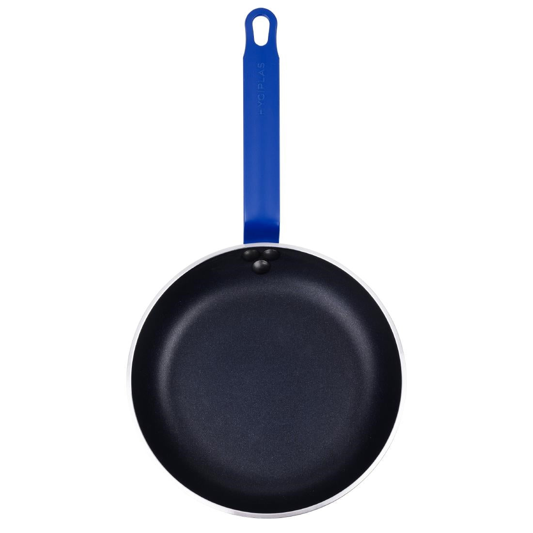 Hygiplas Aluminium Non-stick Teflon Platinum Plus Frying Pan with Blue Handle 24cm • PAS-HT971