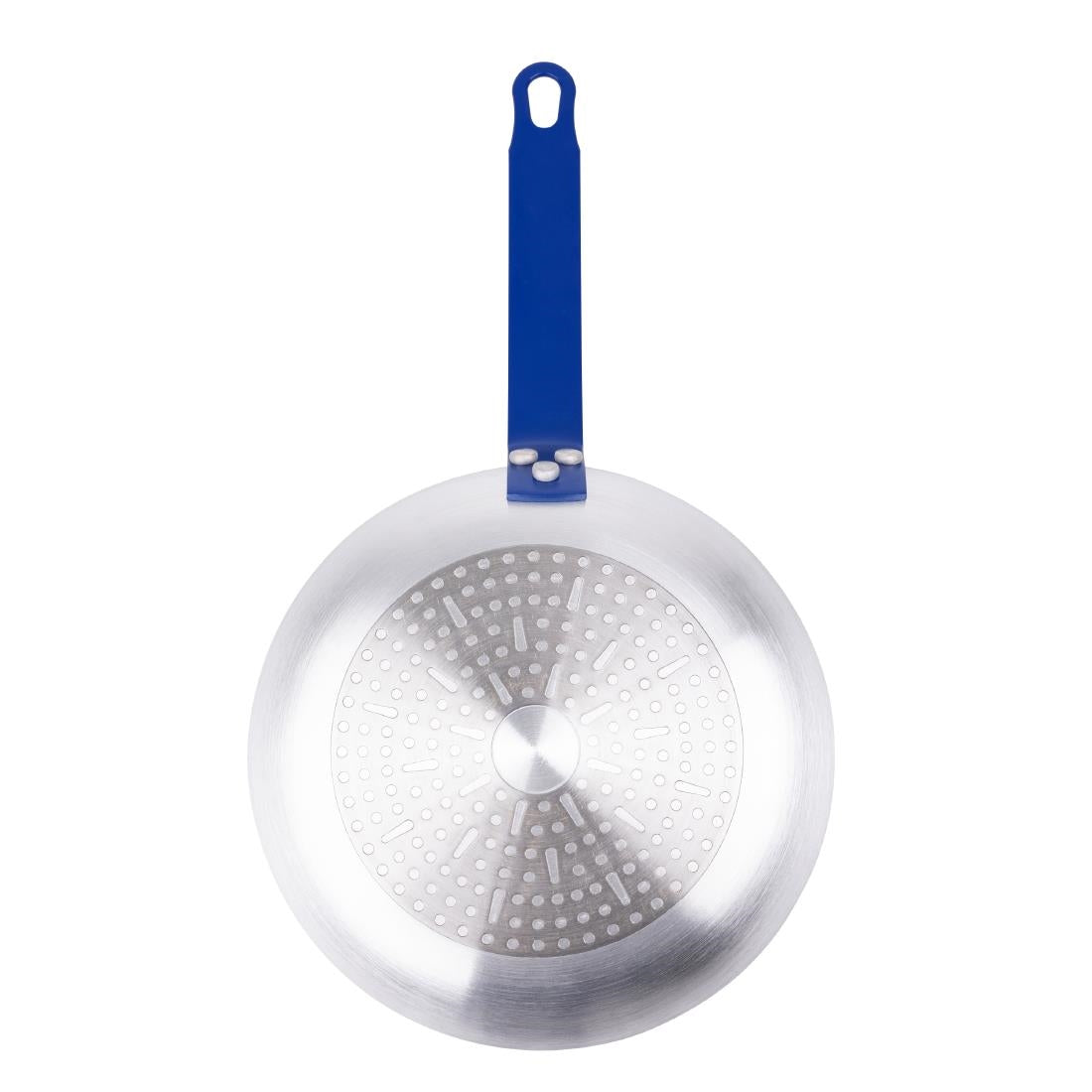 Hygiplas Aluminium Non-stick Teflon Platinum Plus Frying Pan with Blue Handle 24cm • PAS-HT971