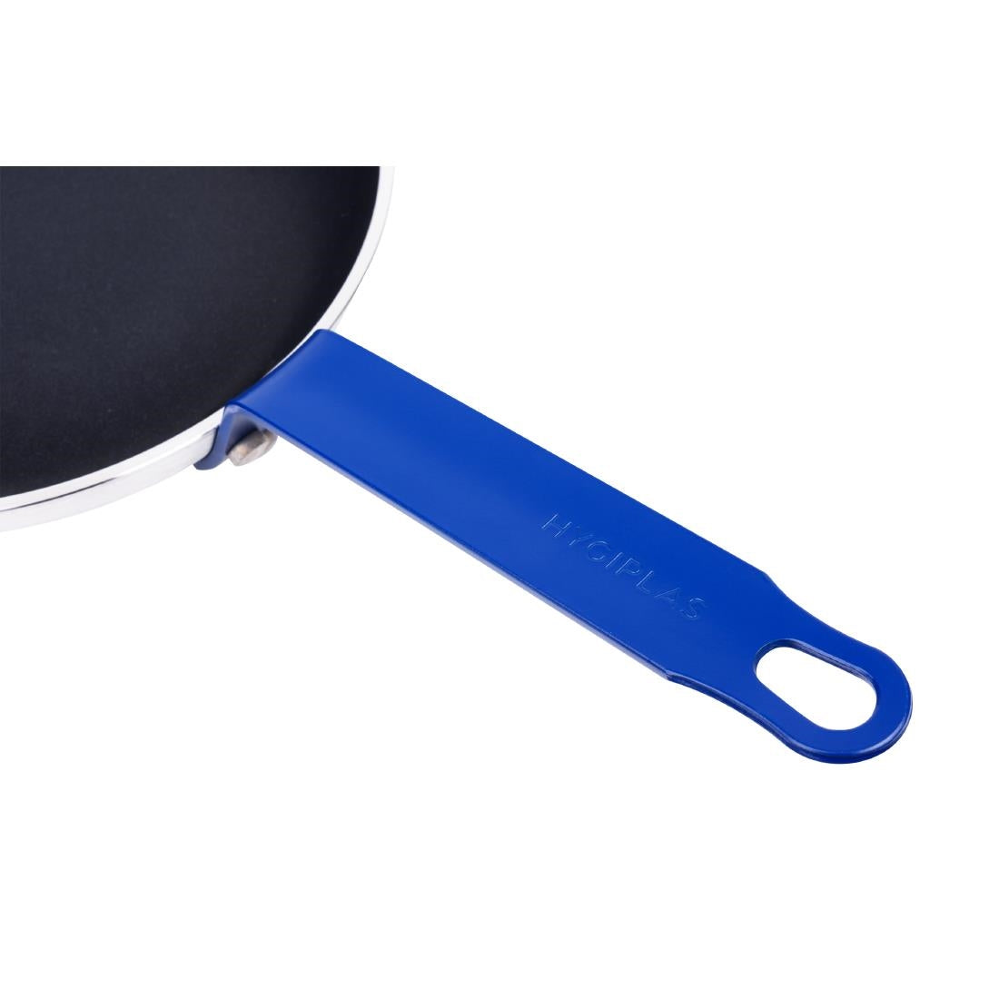 Hygiplas Aluminium Non-stick Teflon Platinum Plus Frying Pan with Blue Handle 24cm • PAS-HT971