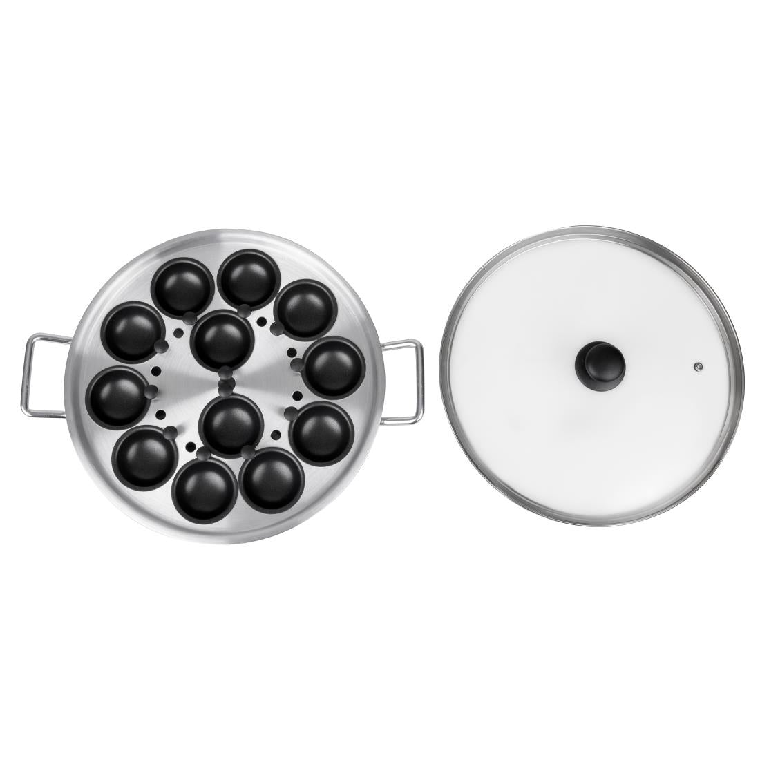 Vogue Aluminium Egg Poacher 350mm • PAS-HT975