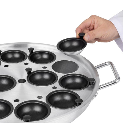 Vogue Aluminium Egg Poacher 350mm • PAS-HT975