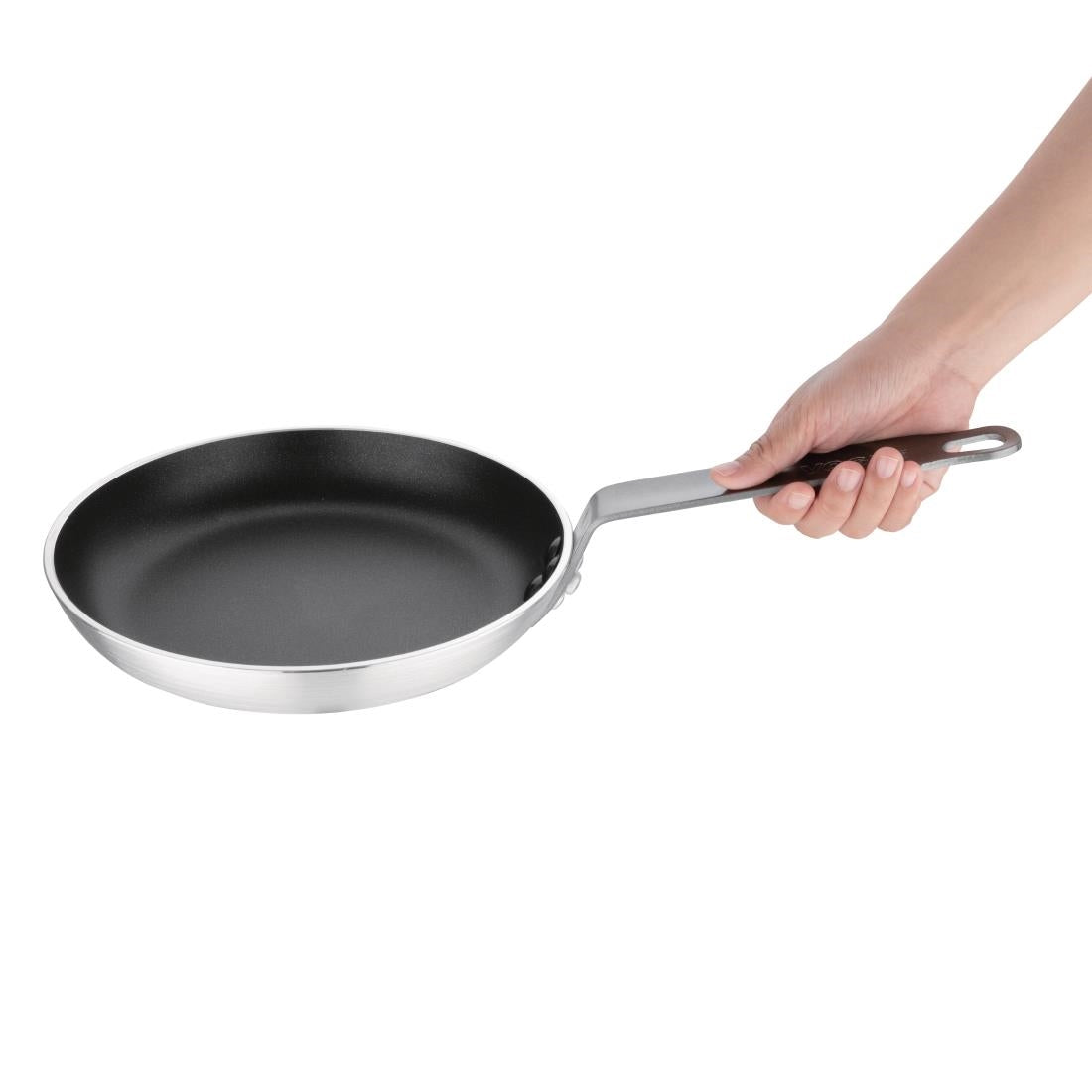 Vogue Aluminium Non-Stick Teflon Frying Pan 240mm • PAS-HT978