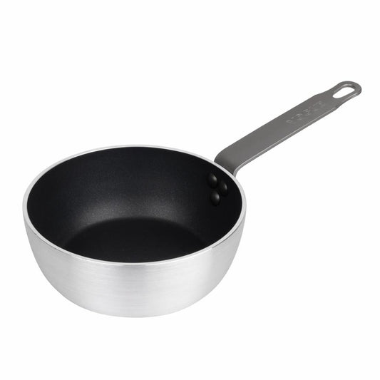 Vogue Aluminium Non-stick Teflon Platinum Plus Sauté Pan 200mm • PAS-HT984